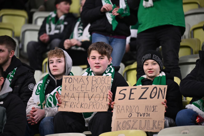 Lechia Gdańsk - Jagiellonia Białystok: Zdjęcia kibiców i zawodników z meczu 24. kolejki PKO BP Ekstraklasy