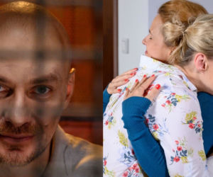 Klan. Ola (Kaja Paschalska), Agnieszka (Paulina Holtz), Rafał (Marcin Kwaśny)