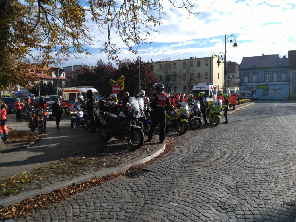 Pogrzeb Grzegorza, ratownika medycznego z Bydgoszczy