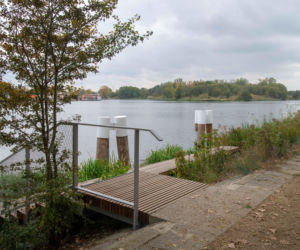 Park Żerański - pomosty pływające