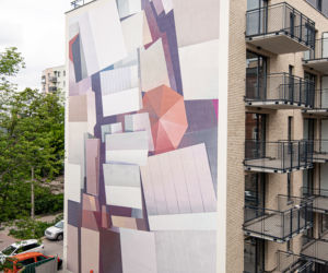 Mural o słynnym warszawskim bazarze gotowy