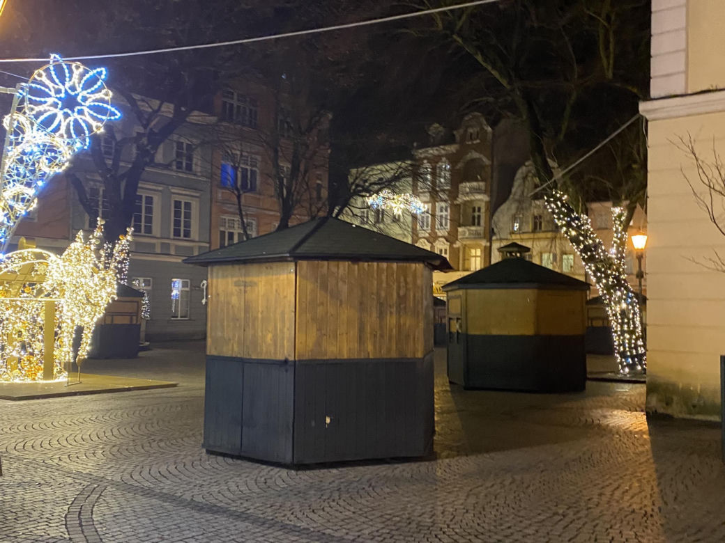 Zielona Góra szykuje się do Jarmarku Bożonarodzeniowego. Zobacz jak wygląda deptak	