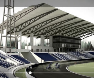 Wizualizacja Stadionu Miejskiego w Tarnowie-Mościcach