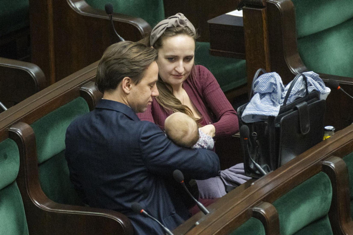 Krzysztof Bosak z żoną Kariną