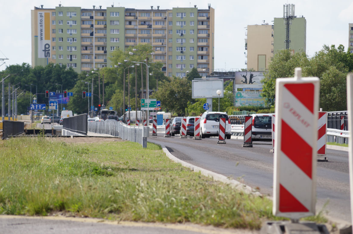 Wiadukt WOŚP w Bydgoszczy w pełni przejezdny dla aut! Rowerzyści muszą jeszcze poczekać [ZDJĘCIA] 