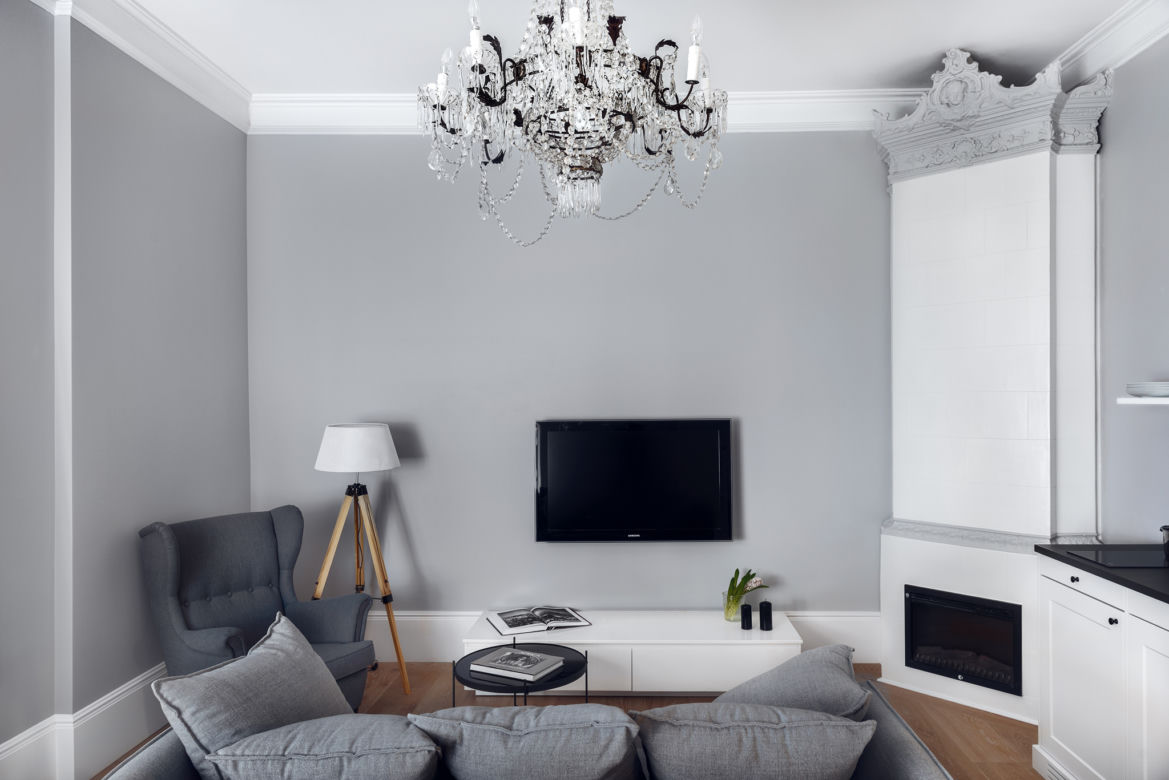 Niezwykłe wnętrze: apartamentu w przedwojennej kamienicy