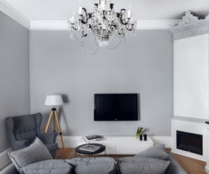 Niezwykłe wnętrze: apartamentu w przedwojennej kamienicy
