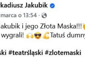 Wielki triumf w rodzinie Arkadiusza Jakubika. Syn zachwycił wszystkich