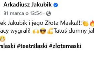 Wielki triumf w rodzinie Arkadiusza Jakubika. Syn zachwycił wszystkich