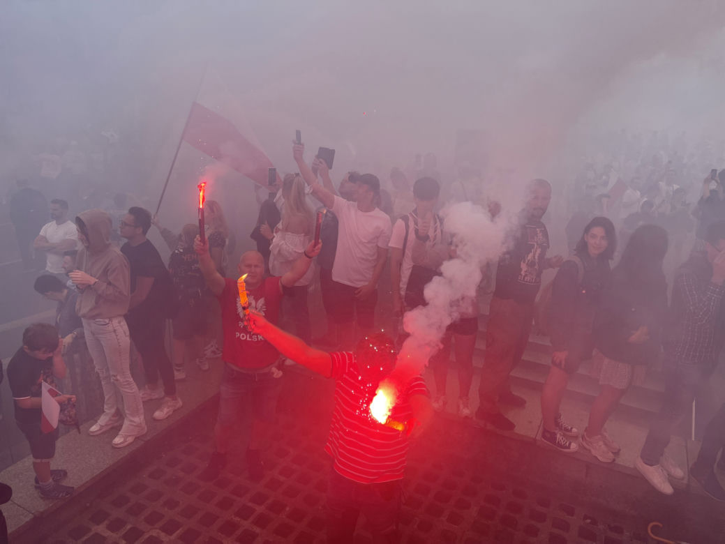 Godzina W w Warszawie. Rondo Dmowskiego 