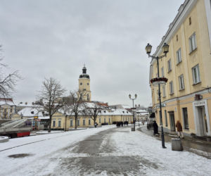 Ozdoby świąteczne oraz jarmark w Białymstoku