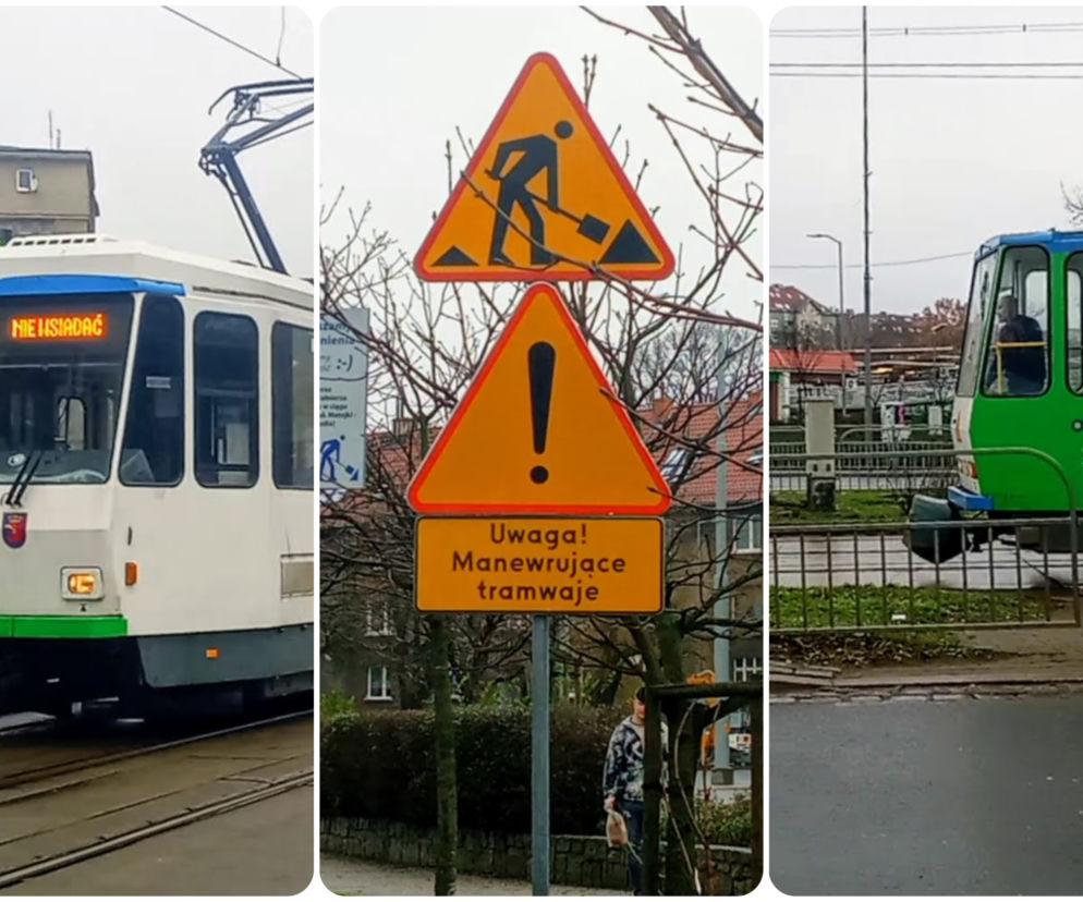 Dlaczego tramwaje jeżdżą tyłem? Dziwne manewry na Rondzie Giedroycia