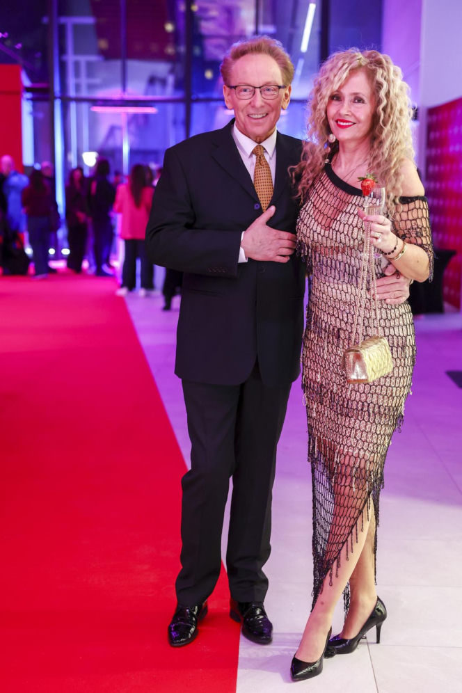 Jacek Borkowski z żoną