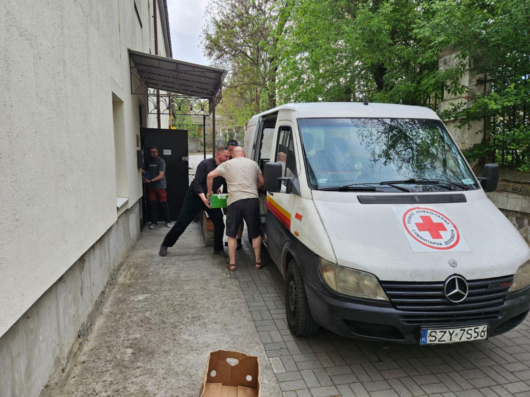 Pomoc dla Chersonia w Ukrainie