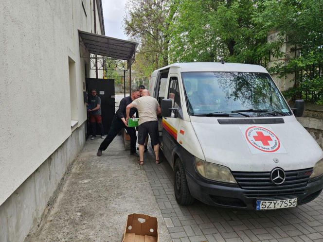 Pomoc dla Chersonia w Ukrainie