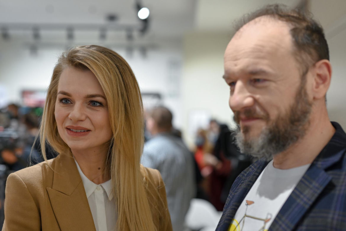 Emilia Komarnicka i Redbad Klynstra