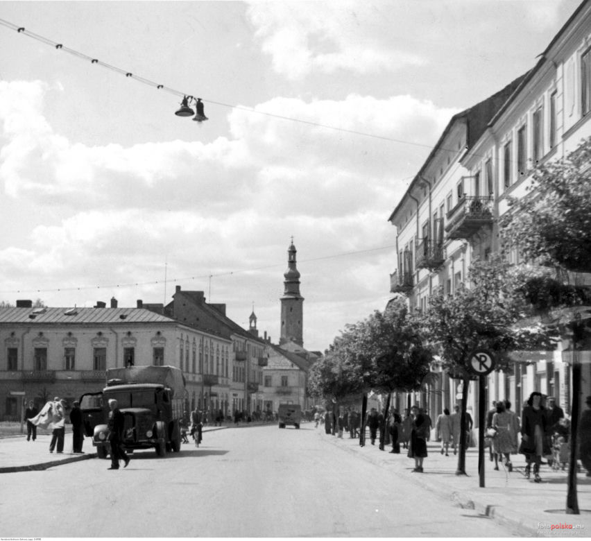 Ulica Stefana Żeromskiego na przestrzeni lat 
