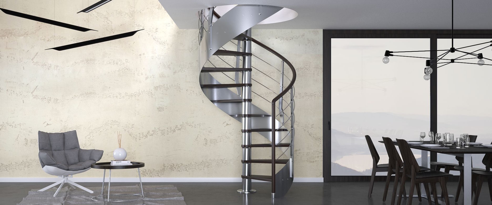 Schody kręcone czy spiralne? Galeria inspiracji