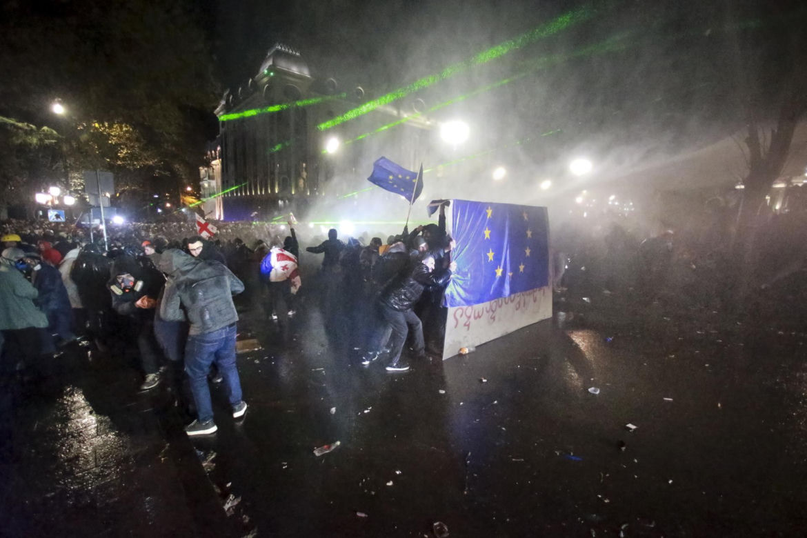 Protest w Gruzji. Masowe zatrzymania! 