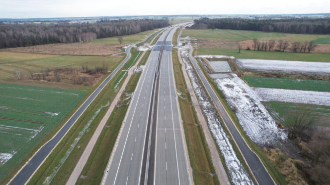 Postępy na budowie A2 Siedlce - Biała Podlaska