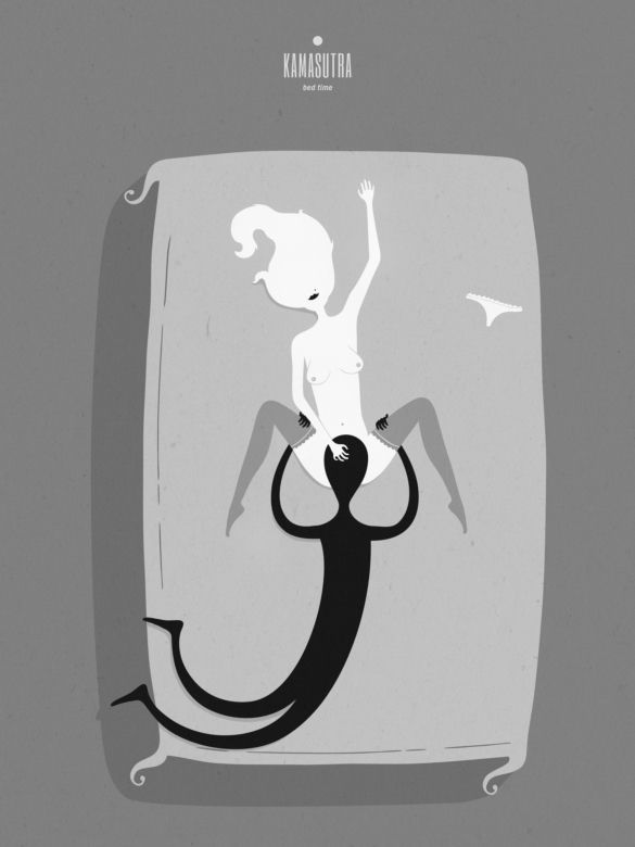 Ilustracje z nowej, wrocławskiej Kamasutry The Jonze