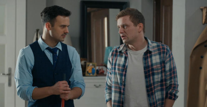 Barwy szczęścia odc. 3371. Ignacy (Olaf Staszkiewicz), Hubert (Marek Molak)