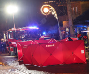 Pożar lokalu na Krupówkach