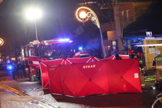 Pożar lokalu na Krupówkach