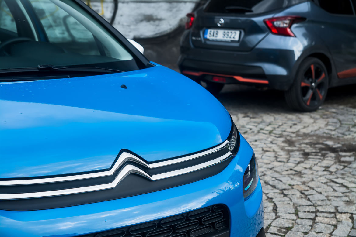 Citroen C3 1.2 82 KM Shine vs. Nissan Micra 0.9 IG-T Tekna