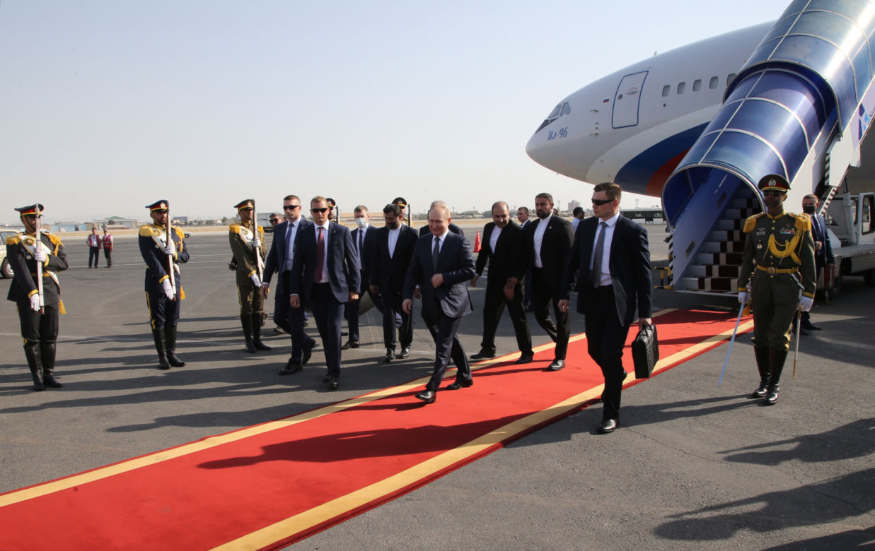 Wizyta Władimira Putina w Teheranie