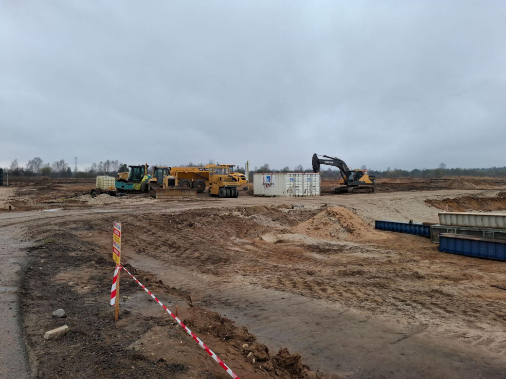 Budowa S74 Kielce - Mniów. Marzec 2025