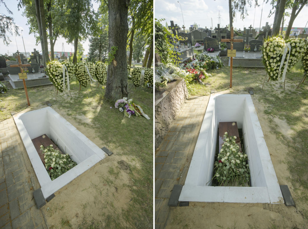 Tak wygląda grób "króla hoteli" Tadeusza Gołębiewskiego