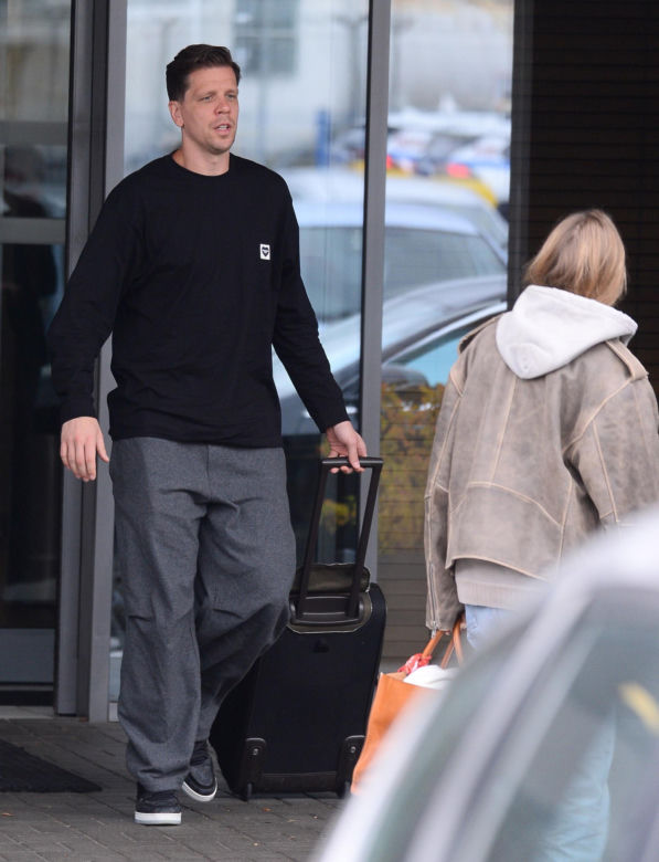 Wojciech Szczęsny przyleciał na premierę