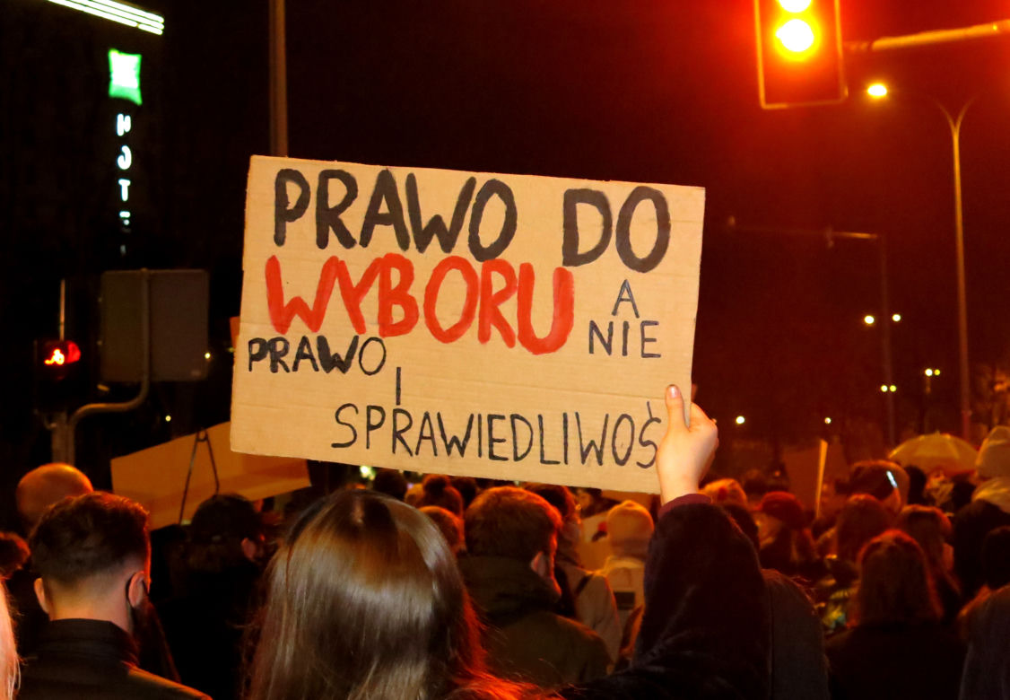 Strajk kobiet w Białymstoku, 30 października.