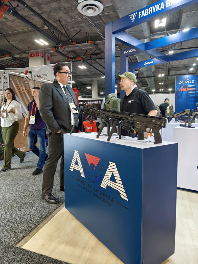 abryka Broni po raz kolejnych na targach w Las Vegas