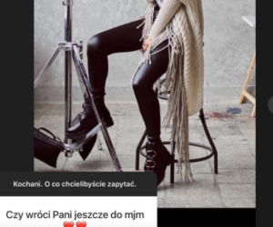 M jak miłość. Joanna Koroniewska Instagram 