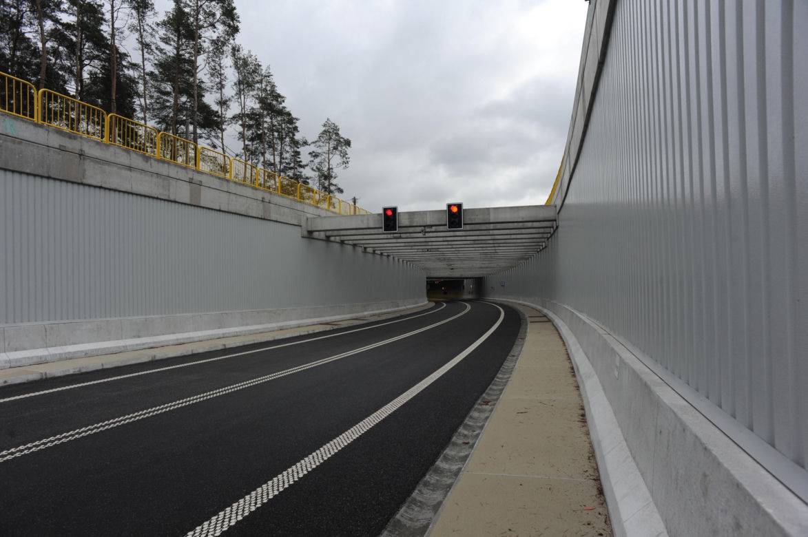 Nowoczesny tunel pod Świną