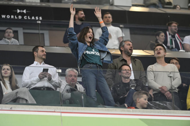 Malinowska, Janiak i Zakościelny kibicują Legii