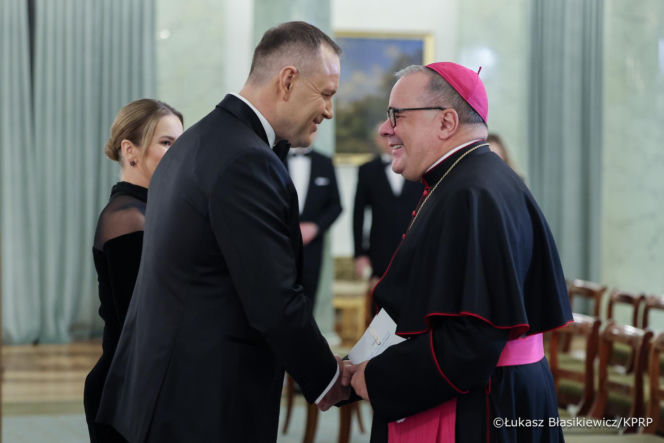 Nawroccy zadali szyku na spotkaniu z Korpusem Dyplomatycznym