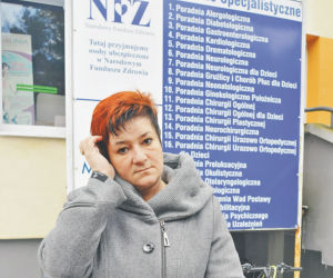 Wyrzucili ją ze szpitala, bo miała za dużo pacjentów