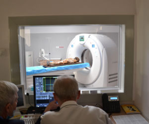 Egipska mumia trafiła do szpitala w Lublinie