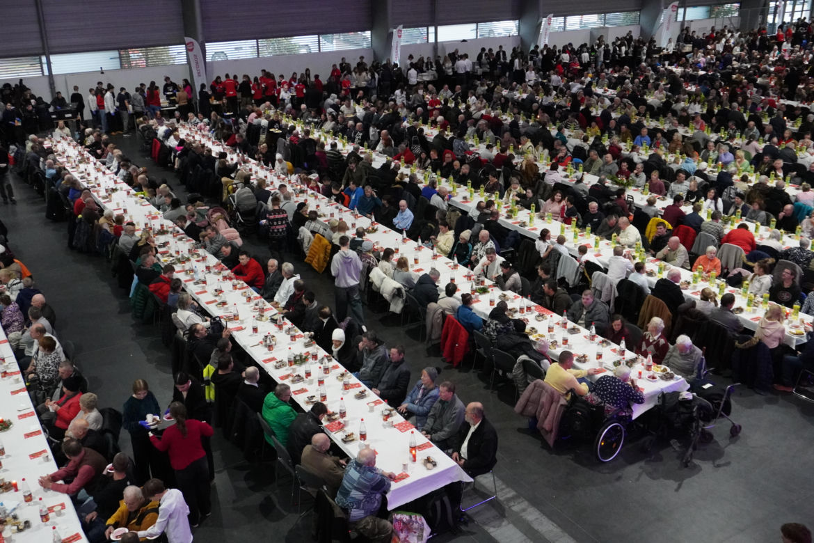 Wigilia Caritas Poznań 2024 