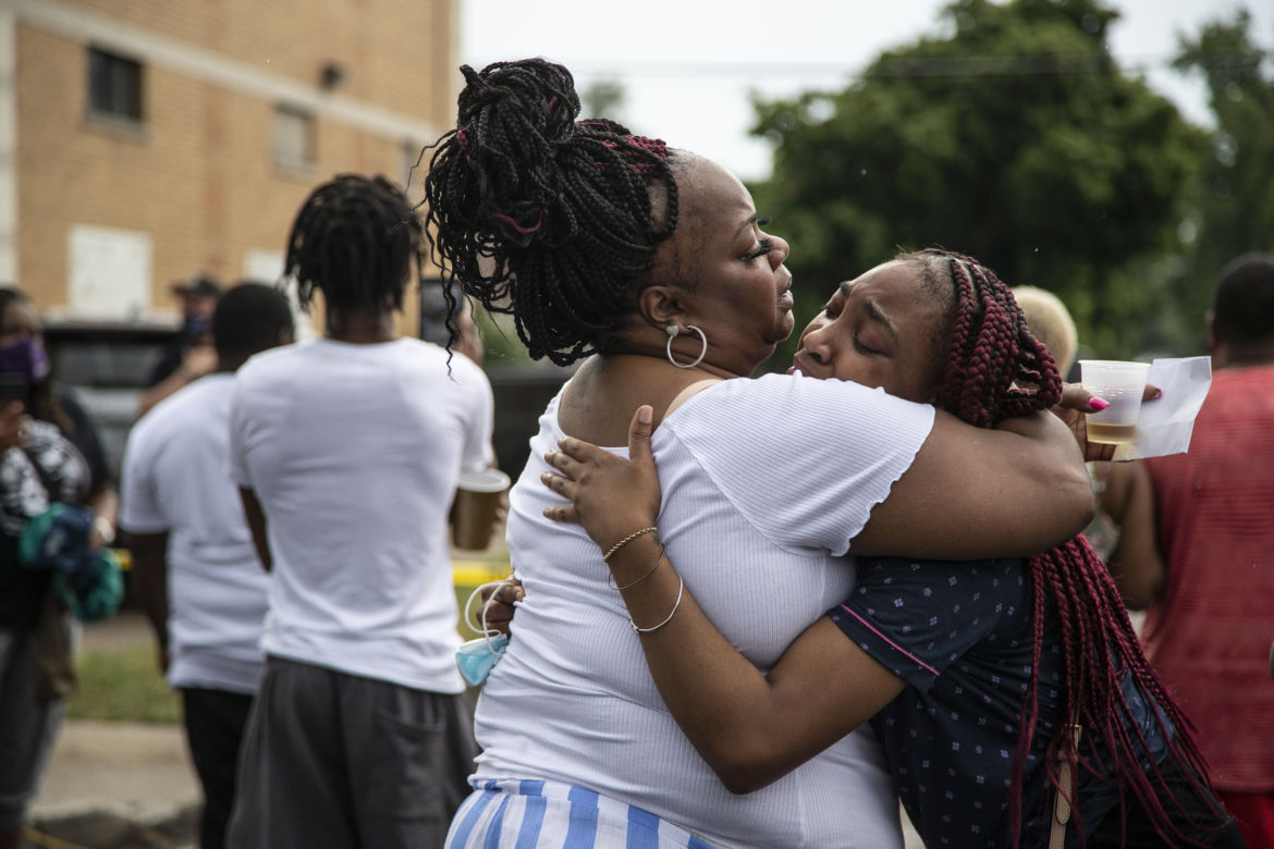 Protesty i strzelanina w Detroit