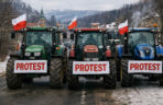Protest rolników na Dolnym Śląsku