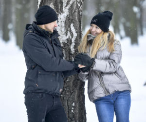 Rolnik szuka żony na stoku! Tak Marta Paszkin i Paweł Bodzianny urwali się i szaleją. Ale dzieciaki też mają frajdę