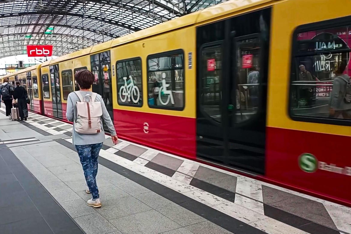 Strajk na kolei w Niemczech sparaliżował komunikację miejską w Berlinie