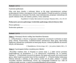 Matura 2019. Wiedza o społeczeństwie. Arkusze CKE WOS rozszerzony