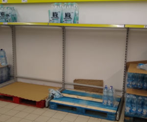Białystok. Maseczki? Nie ma i nie będzie. Ze sklepów znikają mydła w płynie