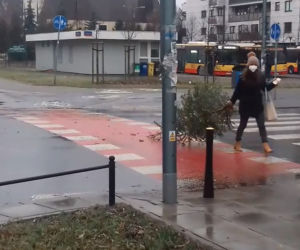 Fruwająca choinka na Pradze