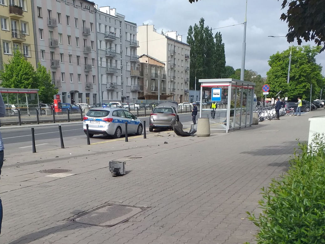 Kolejny wypadek na Grochowskiej